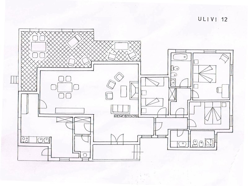 Villa Ulivi 12 Grundriss Villa Ulivi 12 Grundriss
