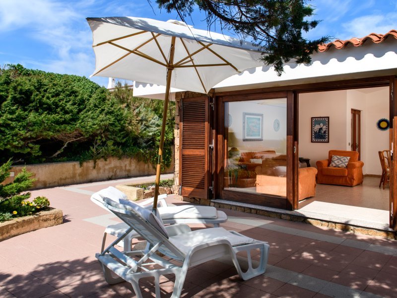Terrasse mit Schatten Terrasse mit Schatten