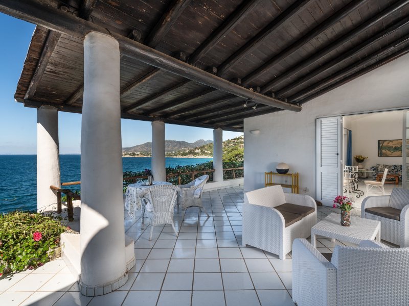 Geräumige Terrasse mit Meerblick Geräumige Terrasse mit Meerblick