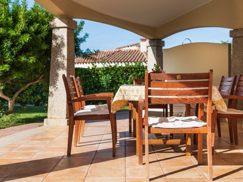 Terrasse mit Esstisch Terrasse mit Esstisch