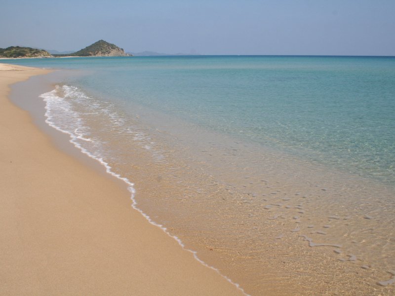 Strand, Cala Sinzias Strand, Cala Sinzias