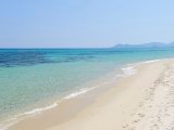 Spiaggia davanti alla casa