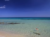 Spiaggia davanti la casa