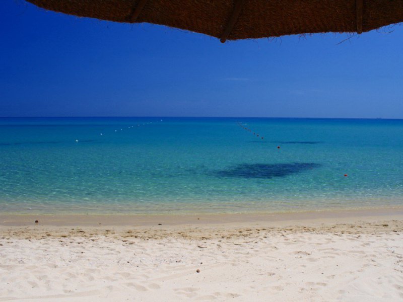 Costa Rei mit glasklarem Meer, nur etwa 4 km entfernt