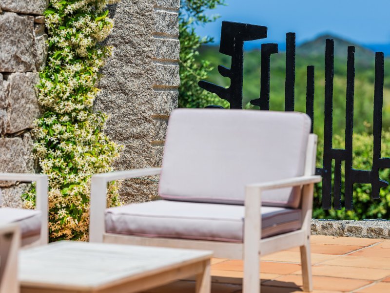 Relaxen auf der Terrasse