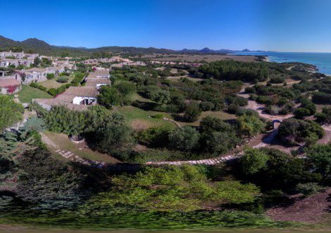 Panorama 360° Costa Rei - Ferienhausanlage Sant Elmo