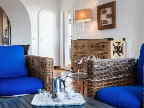 Sitzgruppe im Wohnzimmer